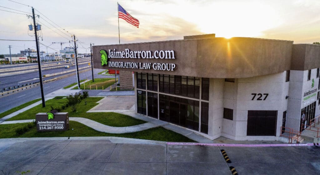 Jaime Barron P.C. - Immigration Law Group - Irving Office Building