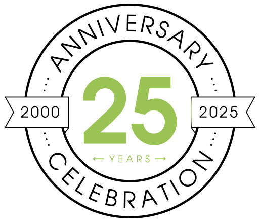 Jaime-Barron-25th-Anniversary logo