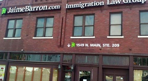 Jaime Barron P.C. - Immigration Law Group - Fort Worth Stockyard Office Building