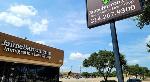 Jaime Barron P.C. - Immigration Law Group - Plano Office Building